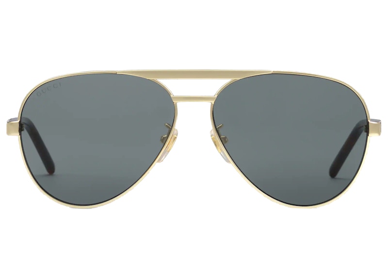 Gucci Aviator Frame Sunglasses Gold (691379 I3330 8012)