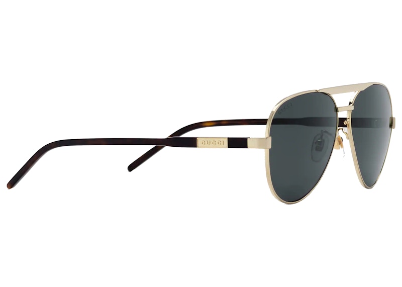 Gucci Aviator Frame Sunglasses Gold (691379 I3330 8012)
