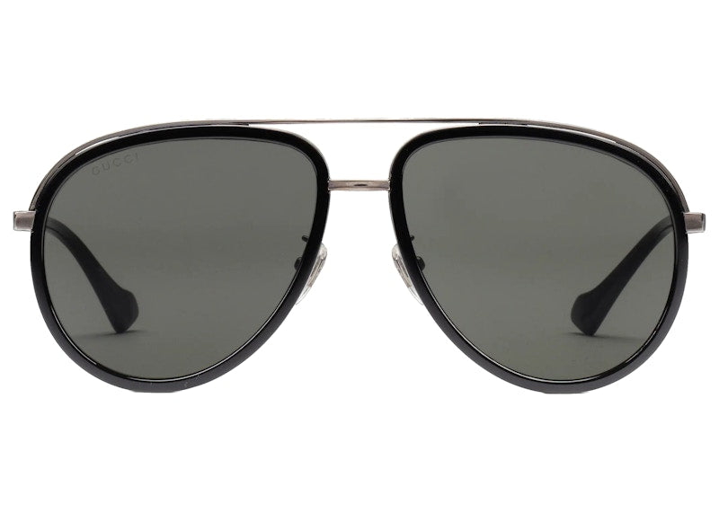 Gucci Aviator Frame Sunglasses Grey Metal (691355 I3330 1012)