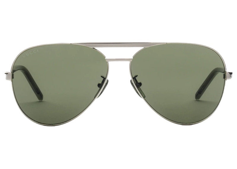 Gucci Aviator Frame Sunglasses Silver (691379 I3330 8130)