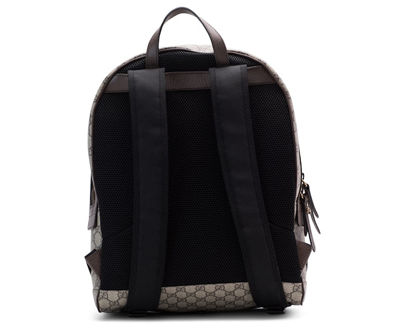 Gucci Animalier Web Backpack Monogram GG Supreme Stitched
