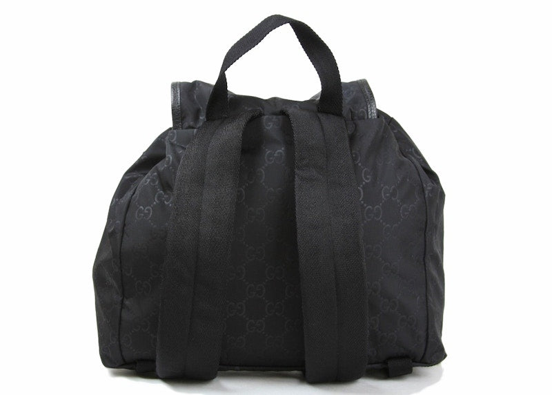 Gucci Backpack GG Nylon Medium Black