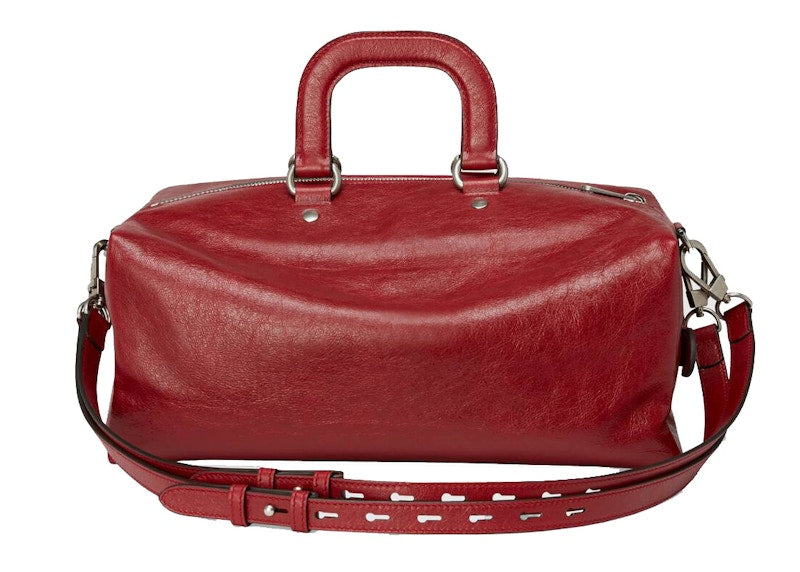 Gucci Backpack Soft Leather Red