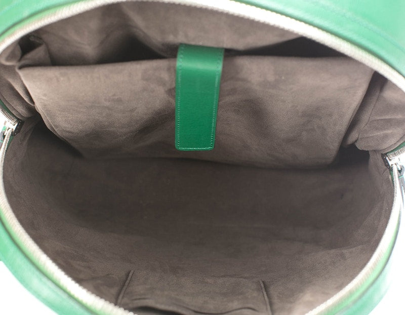 Gucci Backpack Web Kingsnake Print Green