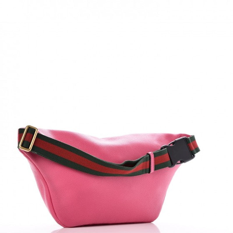 Gucci Belt Bag Gucci Print Grained Pink
