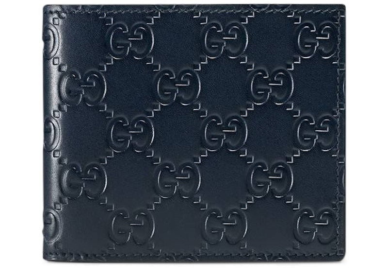 Gucci Bifold Wallet Signature Blue