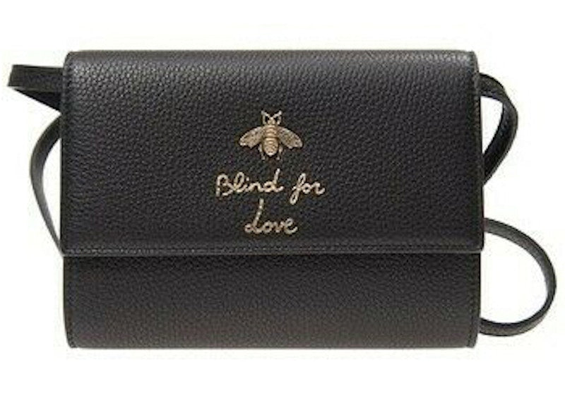 Gucci Blind For Love Shoulder Bag Black