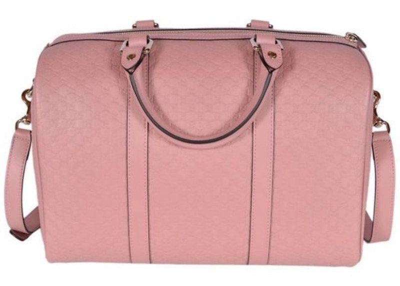Gucci Boston MicroGuccissima Medium Pink