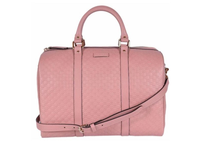 Gucci Boston MicroGuccissima Medium Pink