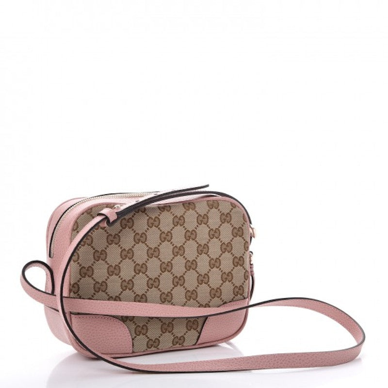 Gucci Bree Messenger Monogram GG Mini Pink