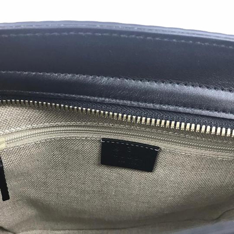 Gucci Bree Tote MicroGuccissima Small Black