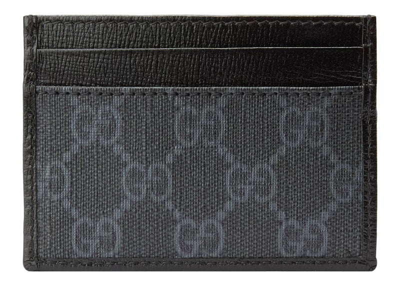 Gucci Card Case with Interlocking G Black
