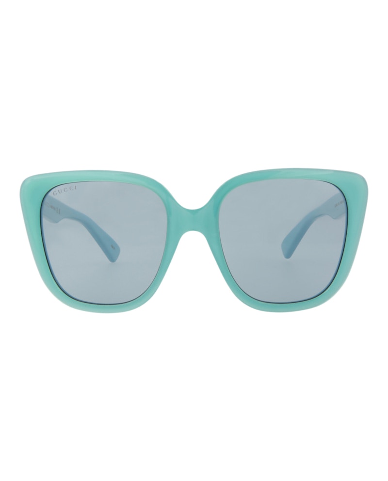 Gucci Cat Eye-Frame Acetate Sunglasses Light Blue Blue Blue (GG1169S-30013425-004)