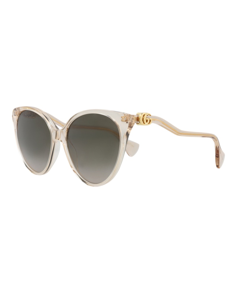 Gucci Cat Eye-Frame Bio Acetate Sunglasses Pink Pink Brown (GG1011S-30011586-006)