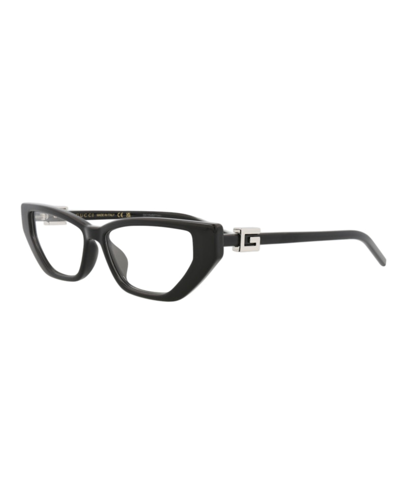 Gucci Cat Eye-Frame Injection Optical Frames Black Black Transparent (GG1683O-30015473-001)