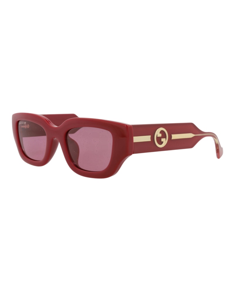 Gucci Cat Eye-Frame Injection Sunglasses Burgundy Crystal Red (GG1558SK-30014905-005)