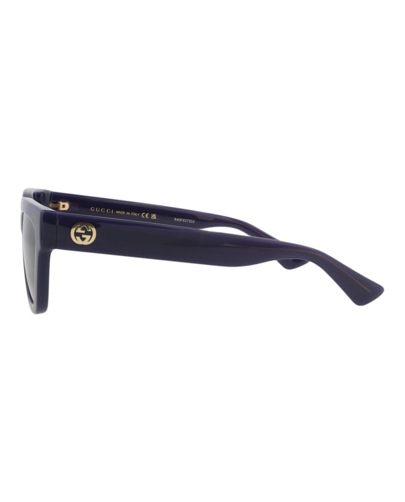 Gucci Cat Eye-Frame Injection Sunglasses Violet Violet Blue (GG1578S-30014849-004)