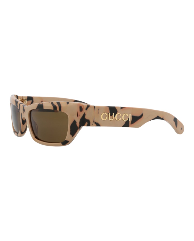 Gucci Cat Eye-Frame Recycled Acetate Sunglasses Havana Havana Brown (GG1296S-30013841-003)