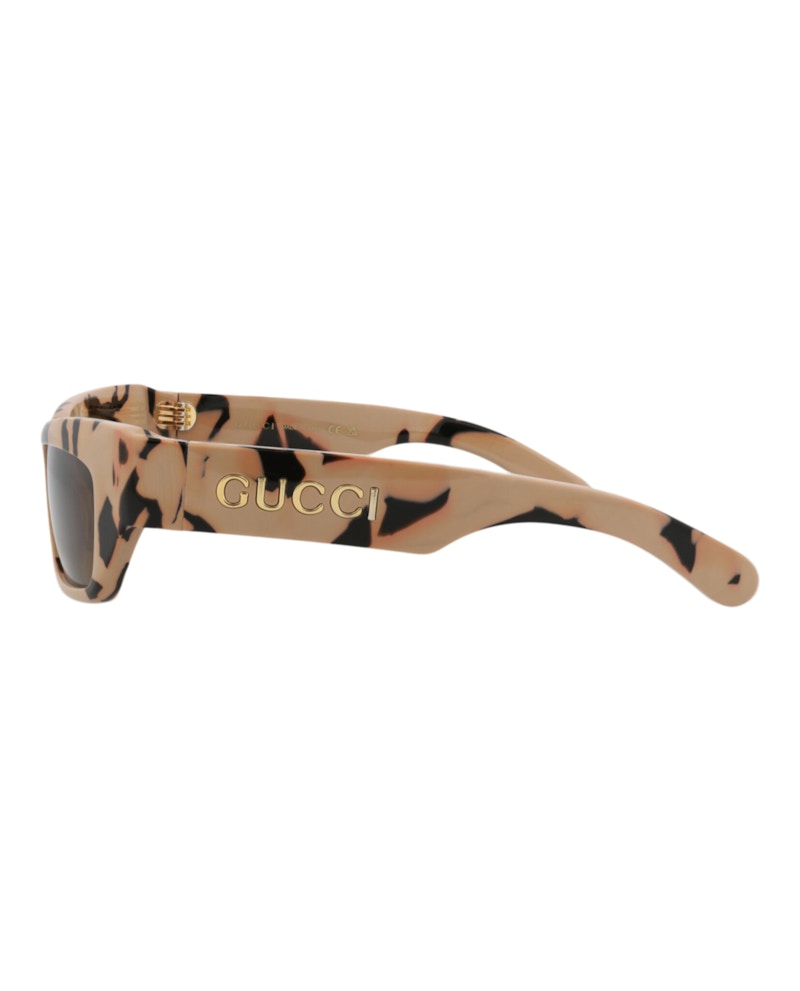 Gucci Cat Eye-Frame Recycled Acetate Sunglasses Havana Havana Brown (GG1296S-30013841-003)