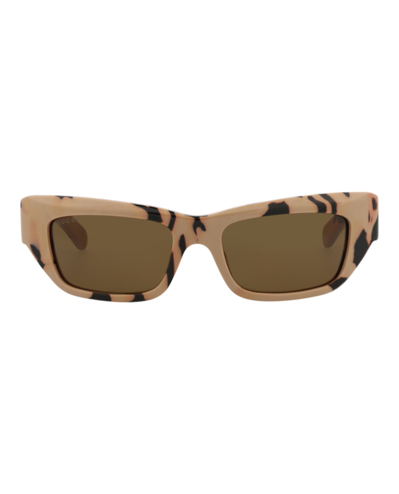 Gucci Cat Eye-Frame Recycled Acetate Sunglasses Havana Havana Brown (GG1296S-30013841-003)
