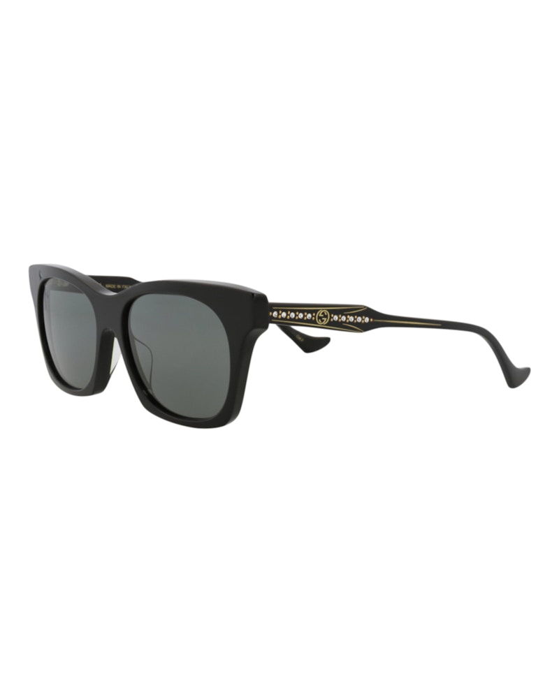 Gucci Cat Eye Sunglasses Black Black Grey (GG1299S-30013902-001)
