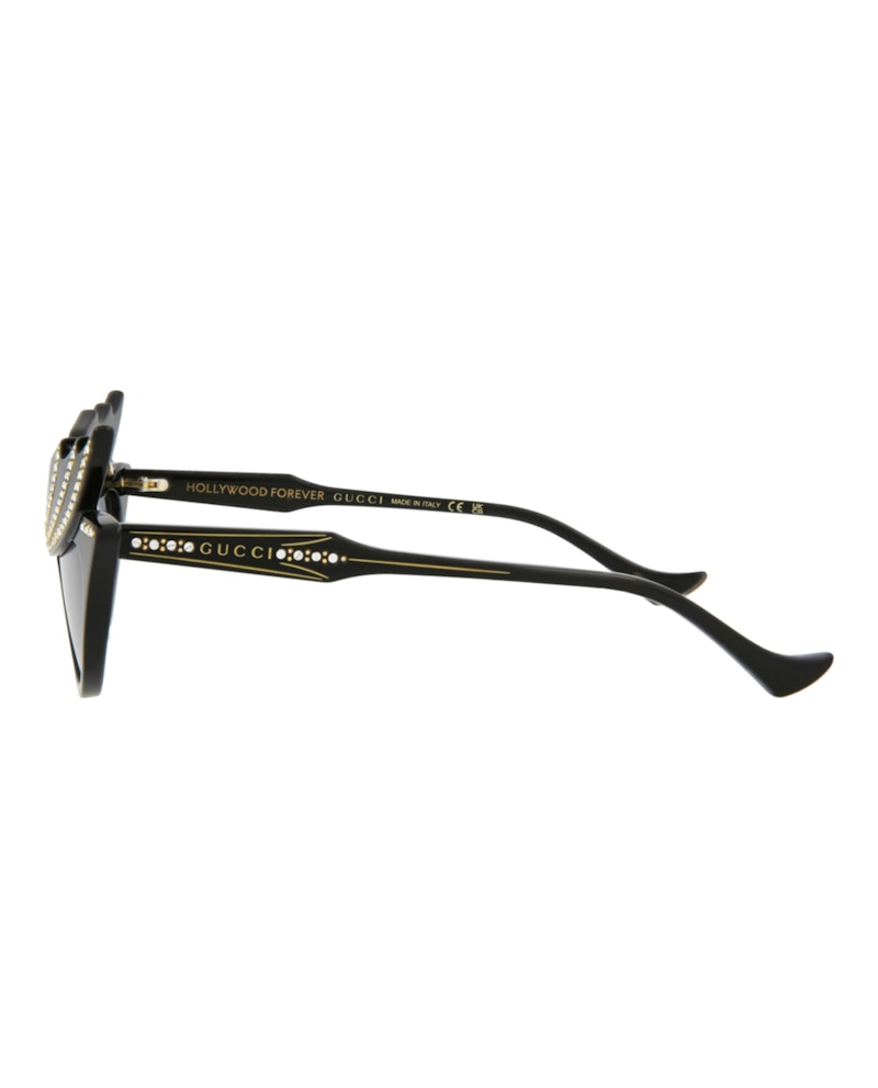 Gucci Cat Eye Sunglasses Black/Black/Violet (GG1094S-30012857-001)