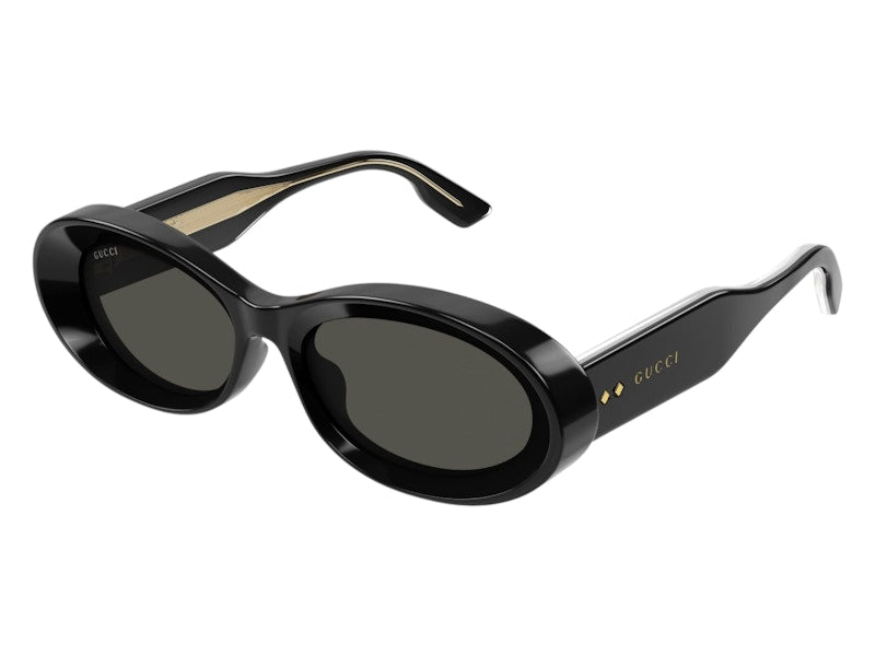 Gucci Cat Eye Sunglasses Black Grey (GG1527S-001-FR)