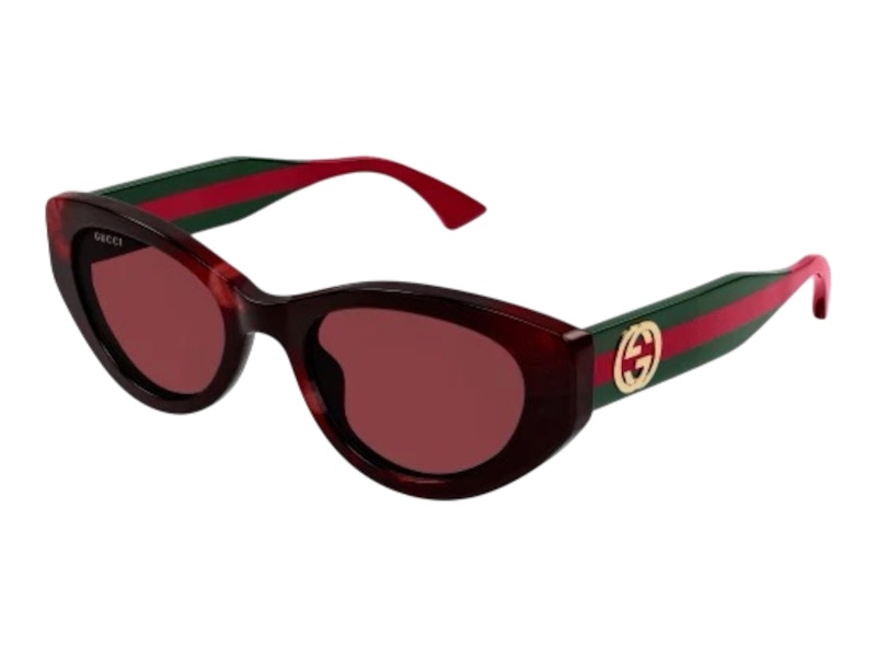 Gucci Cat-Eye Sunglasses Havana Green Red (GG1862S-003)