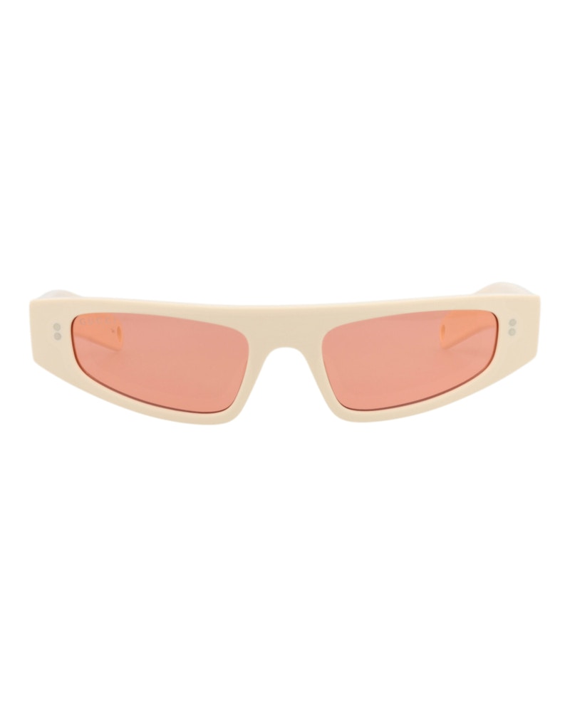 Gucci Cat Eye Sunglasses Ivory Ivory Red (GG1634S-30014927-007)