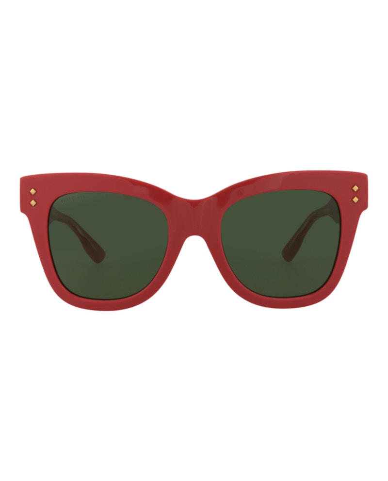 Gucci Cat Eye Sunglasses Pink/Pink/Green (GG1082S-30012877-004)