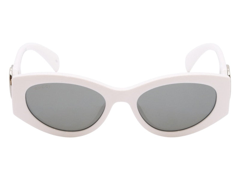Gucci Cat Eye Sunglasses White Grey Gradient (GG1691S-006-54)