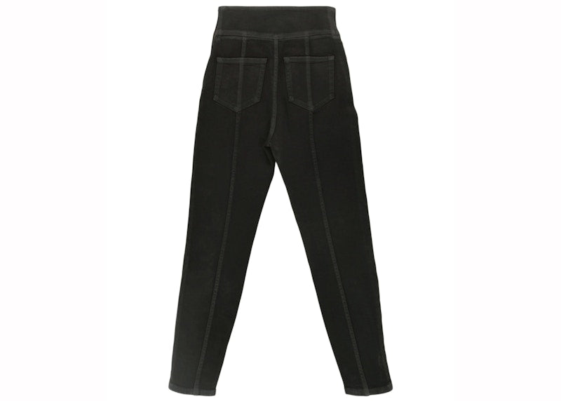 Gucci Coated Denim Pant with Studs Black Gold