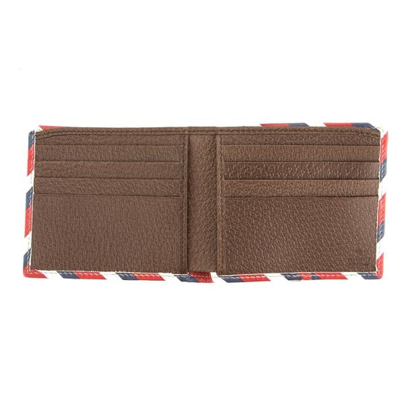 Gucci Courrier Wallet Monogram GG Supreme UFO Embroidered Brown