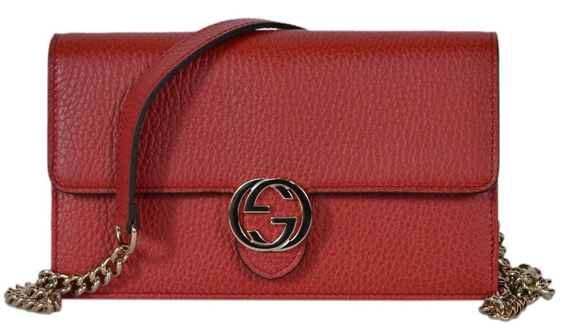 Gucci Crossbody Interlocking G Red