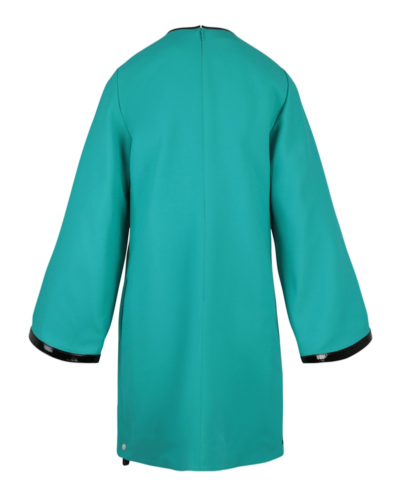 Gucci Cutout Long Sleeve Shift Dress Blue