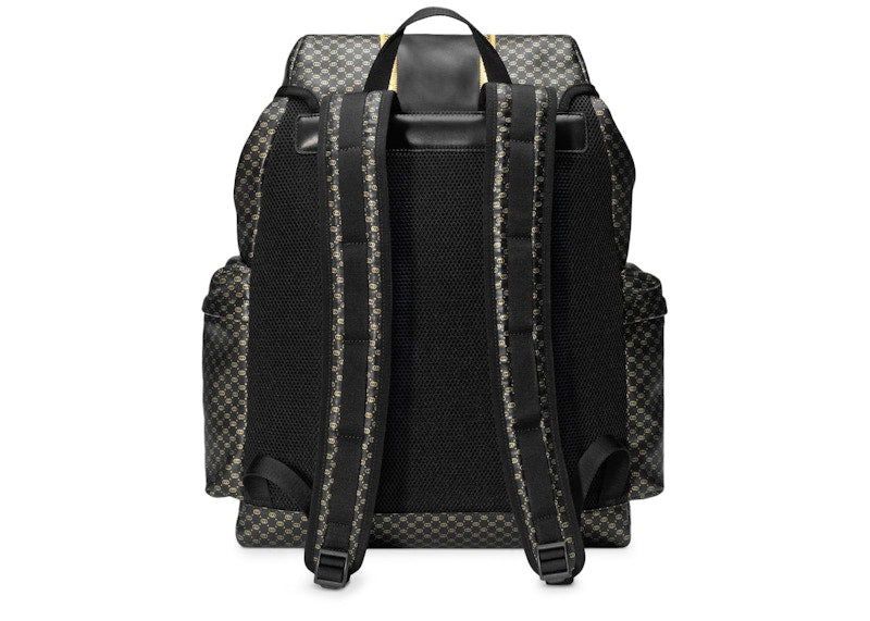 Gucci Dapper Dan Backpack GG Black/Gold