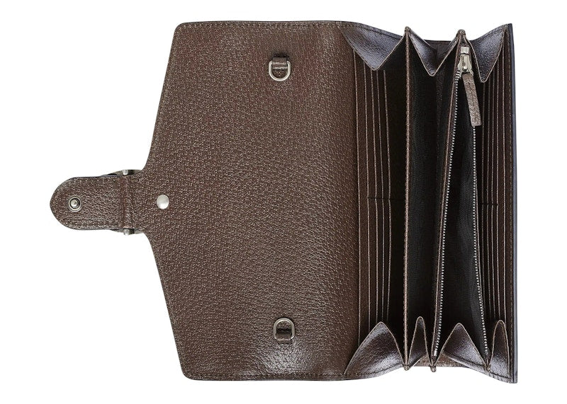 Gucci Dionysus Chain wallet Jumbo GG Camel/Ebony