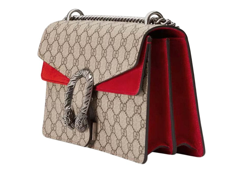 Gucci Dionysus GG Small Shoulder Bag Beige/ebony