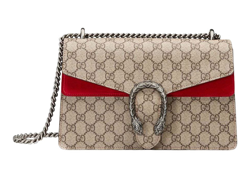 Gucci Dionysus GG Small Shoulder Bag Beige/ebony