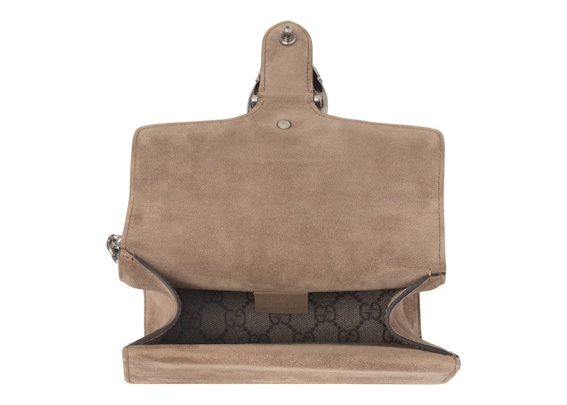 Gucci Dionysus Mini Bag GG Supreme Beige/Ebony