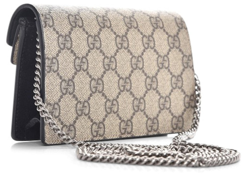Gucci Dionysus GG Supreme Super Mini Black