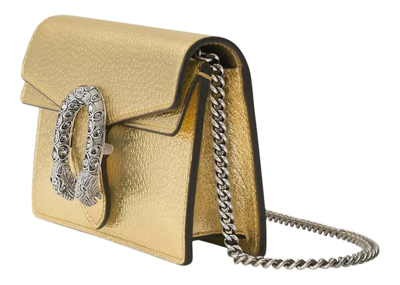 Gucci Dionysus Super Mini Bag Gold