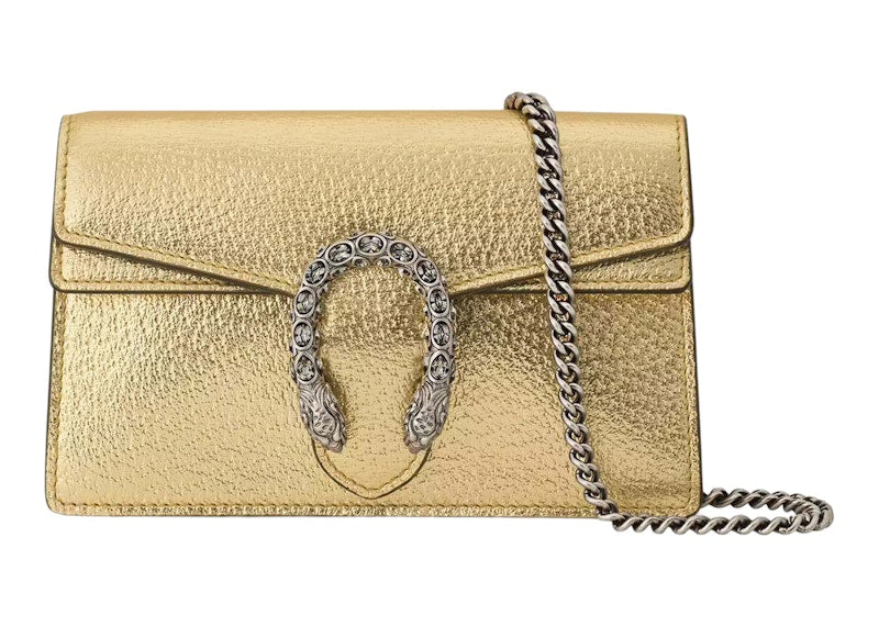 Gucci Dionysus Super Mini Bag Gold