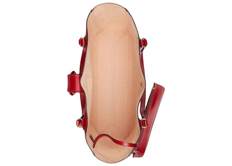 Gucci Double G Tote Medium Red