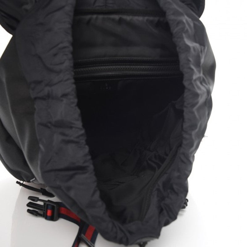 Gucci Backpack Techno Canvas Embroidered Tiger Black