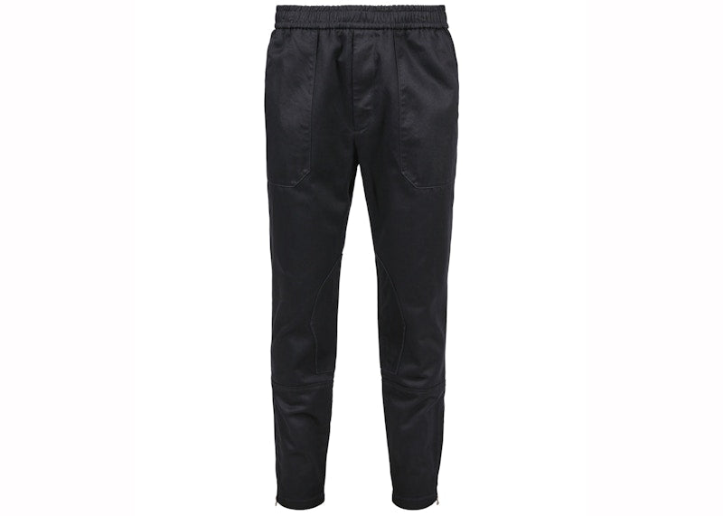 Gucci Embroidered Logo Pants Dark Blue