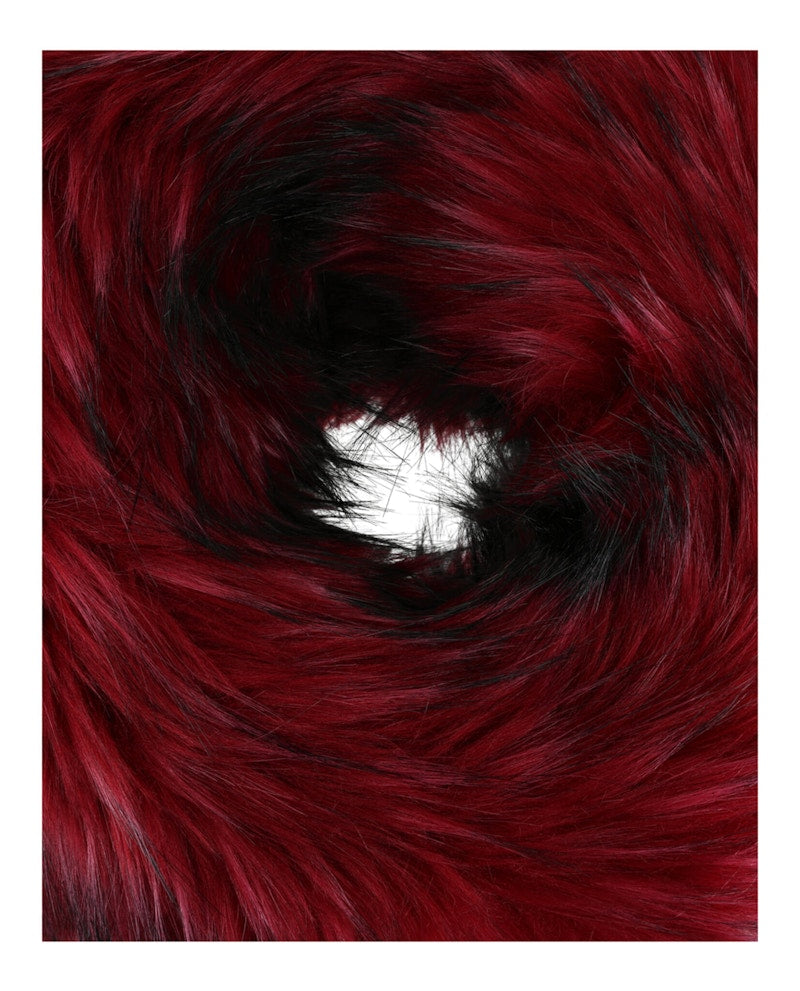 Gucci Faux Fur Hand Warmer Medium Red