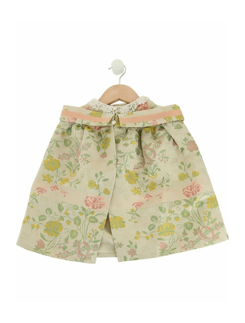 Gucci Floral Patterned Cape Multi