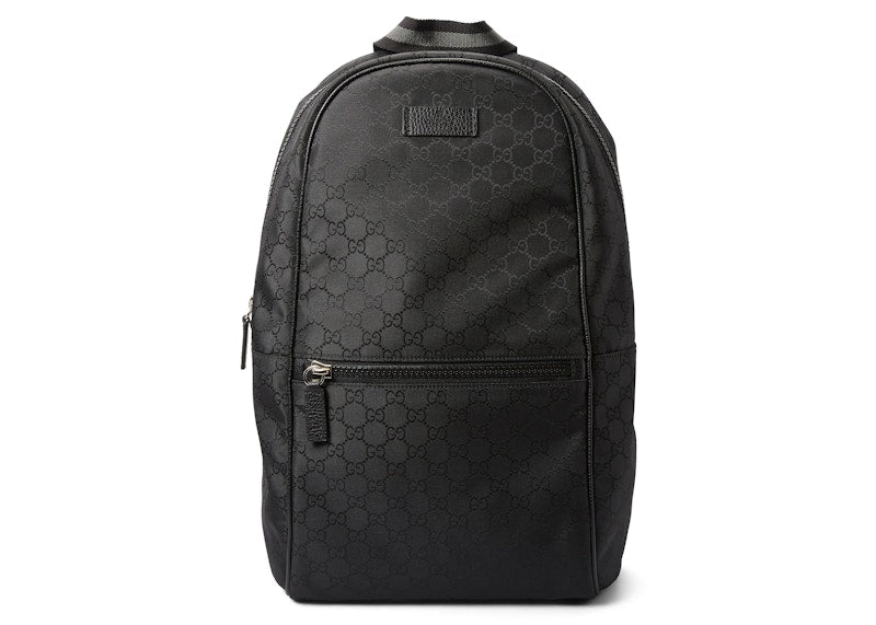 Gucci Slim Backpack GG Black
