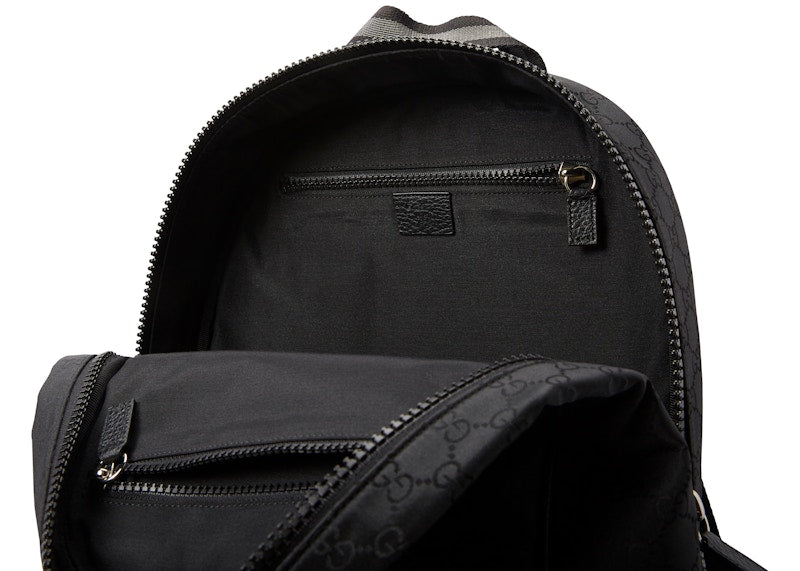 Gucci Slim Backpack GG Black